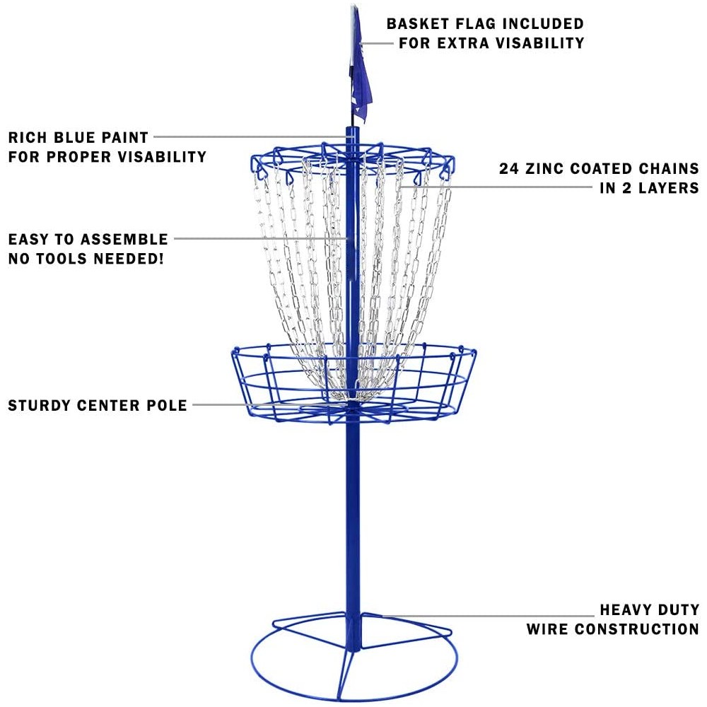 Frisbee Golf Portable Basket