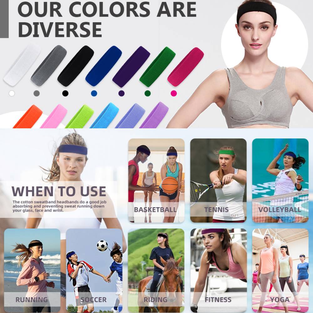Sports headband detail