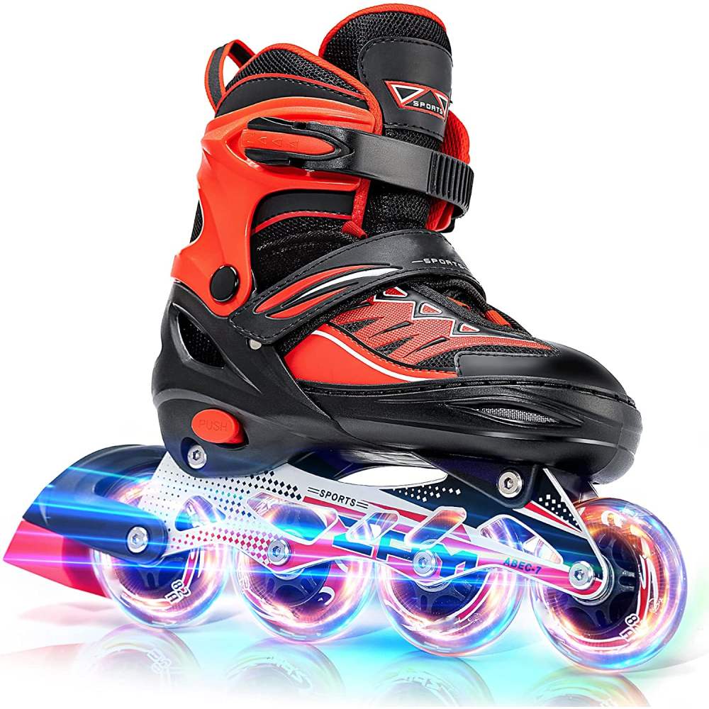 Rollerblades Skates, Purple / Small - Little Kids (27-31 EU): image 3