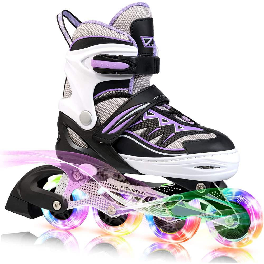 Rollerblades Skates, Purple / Small - Little Kids (27-31 EU): image 5