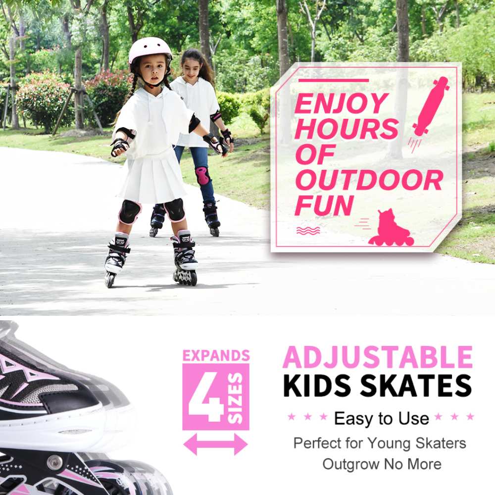 Rollerblades Skates, Purple / Small - Little Kids (27-31 EU): image 8